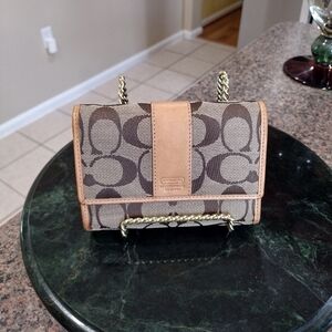 Coach signature wallet